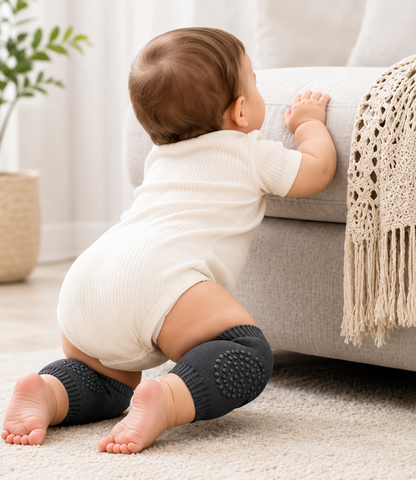 2 Pair Baby Knee Pad For Safety Crawling (Multicolor)