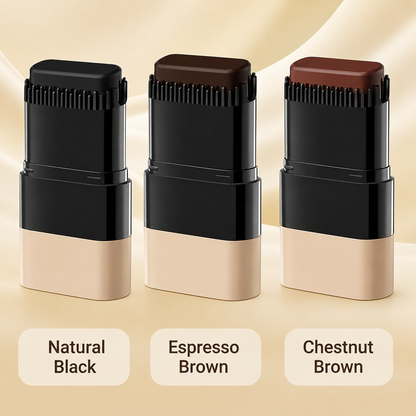 2-in-1 Instant Touch-Up Hair Dye Stick with Built-in Comb