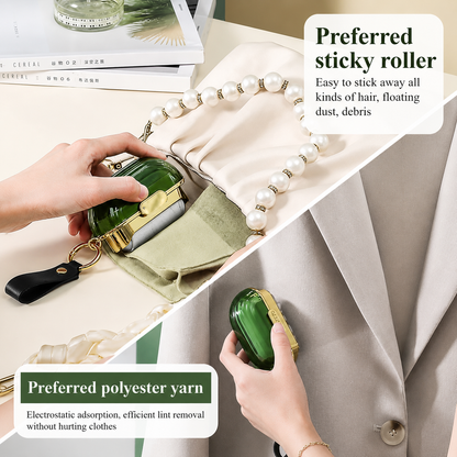 Double-Sided Travel Portable Lint Shaver Roller