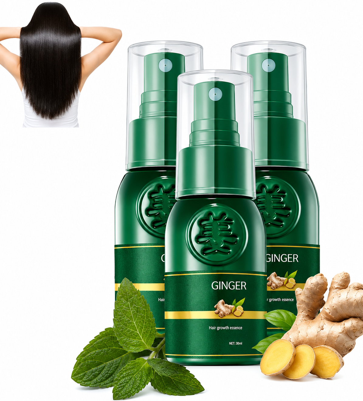 Japanese Hair Growth Spray 100ml (Pack of 2)