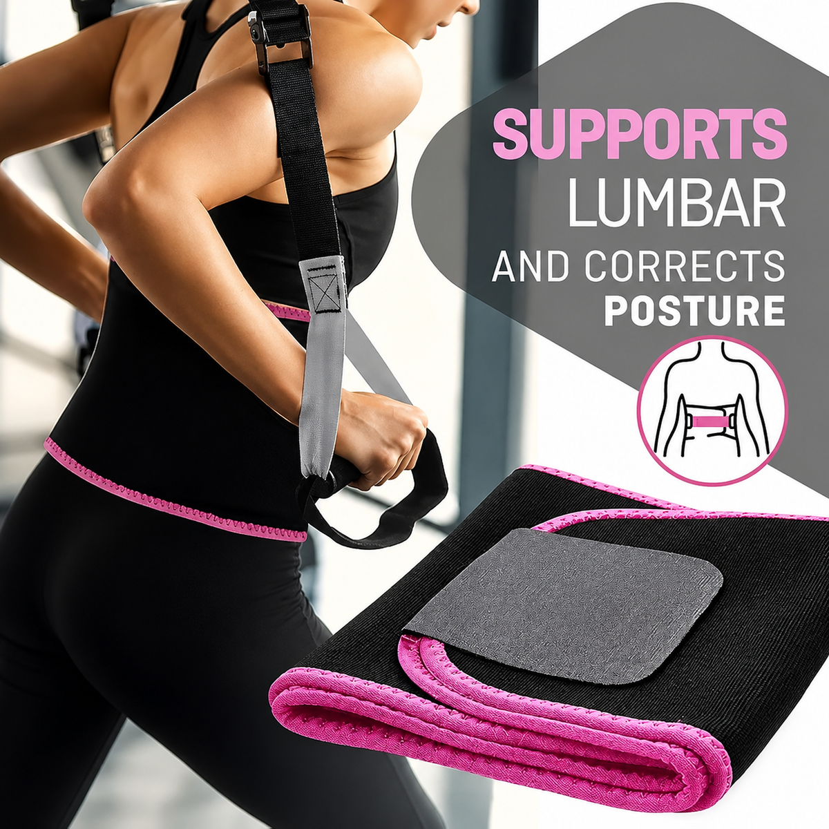 Adjustable Waist Trimmer Belt