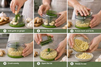 Multifunctional Garlic Grinder