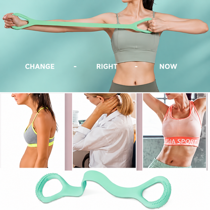 Resistance Stretch Exercise Bands (Pack of 2)