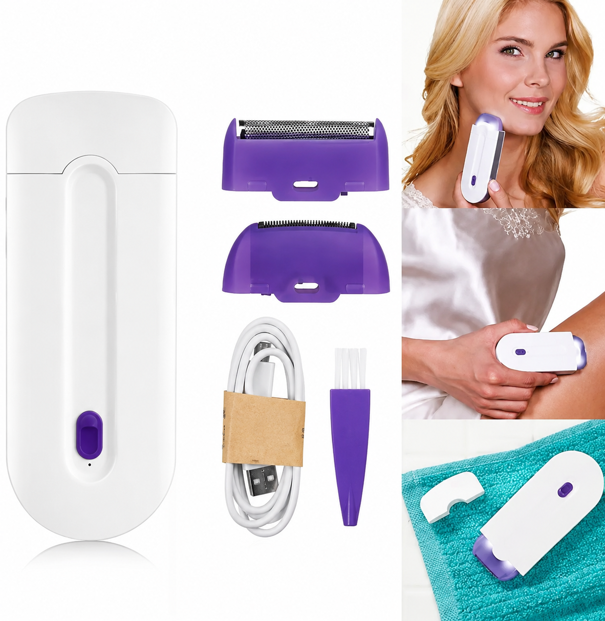 Rechargeable Epilator Hair Remover
