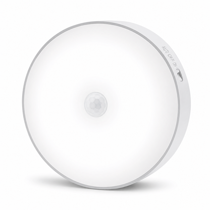 Wireless Motion Sensor LED Night Light for Home with USB Charging (Pack of 2)