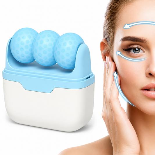 2 in 1 Upgraded Ice Roller for Face & Body Massager