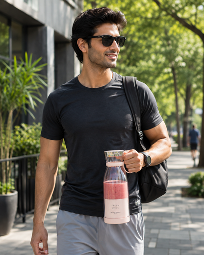 Portable Mini Blender for Fresh Juice & Smoothies