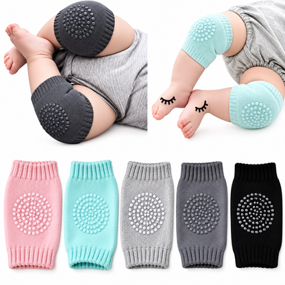 2 Pair Baby Knee Pad For Safety Crawling (Multicolor)