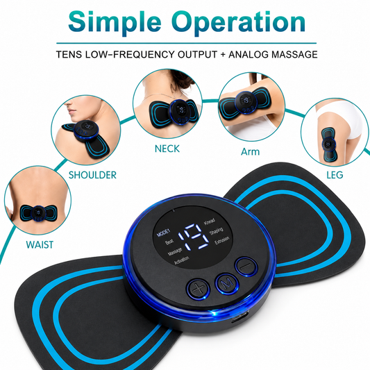Portable Mini Massager – USB Rechargeable EMS